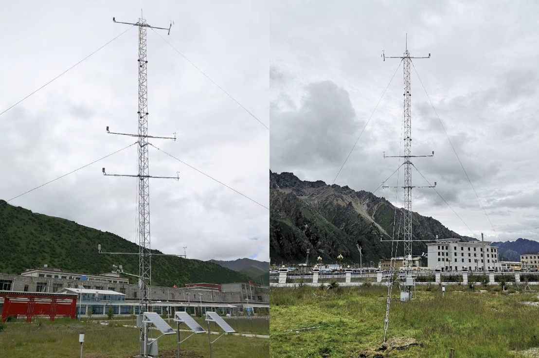青藏高原嘉黎边界层梯度通量观测站建成